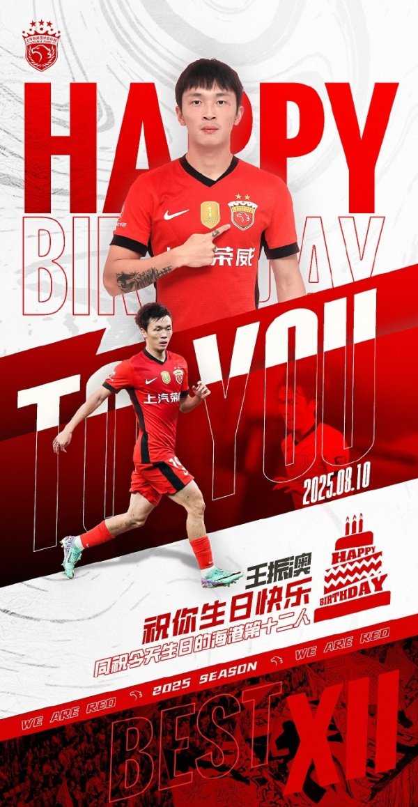 祝王振澳生日快乐！🎂🎉